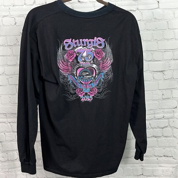 Sturgis 2015 75 year celebration size Medium Black Hills Rally - Picture 3 of 5